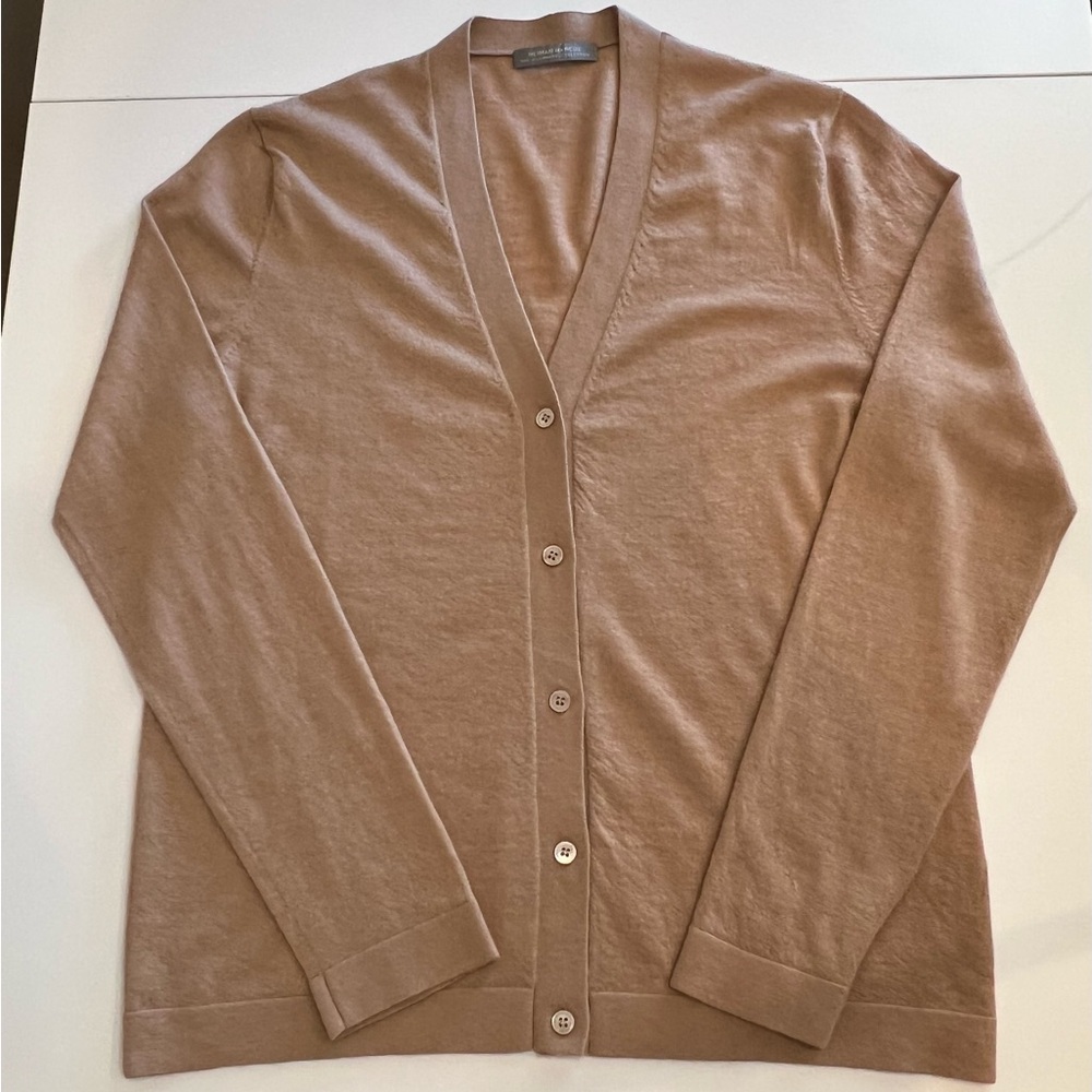 Neiman Marcus 100% Cashmere Lightweight Cardigan
